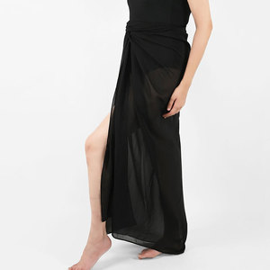 Nouvelle Robe de Plage Tendance 100% Rayonne Sarong Cache-maillot de Bain pour Femmes Adultes Support OEM - Product Image 4