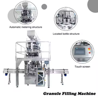 Machines de remplissage automatiques Dezoton pour épices, thé, café, granulés, bouteilles en plastique, boîtes et pots