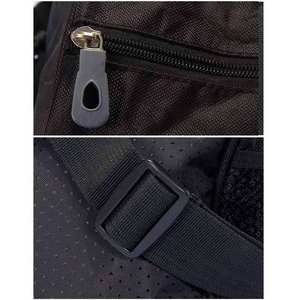 Sac de sport en nylon imperméable avec compartiment à chaussures, sangle réglable, option de logo personnalisé, unisexe, capacité 30-40L - Product Image 4