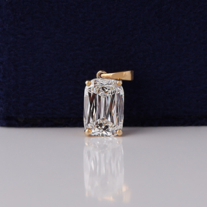 Colgante de Diamante Cultivado en Laboratorio con Corte Ashoka de 3.00 Quilates, Colgante de Oro Sólido de 14K con Cadena, Regalo Perfecto - Product Image 2