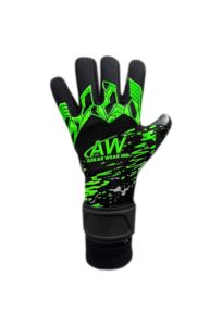 Premium Leather Goal Keeper Gloves with Adjustable Wrist <b>Strap</b> and Full <b>Finger</b> Design for Excellent Grip and Impact Protection - Product Image 2