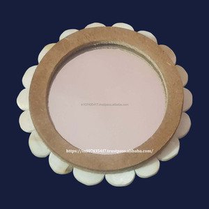 Gran oferta, espejo blanco de concha de mar de nácar para obsequios de Acción de Gracias, espejos de nácar para listo para enviar - Product Image 2