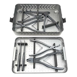 Juego de Instrumentos de Fijación de Placa Ósea Ortopédica, Herramientas Quirúrgicas para Cirugía de Trauma, Acero Inoxidable Reutilizable, Certificado CE, El Mejor - Product Image 1