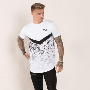 เสื้อยืดเจอร์ซีย์พิมพ์ลายกราฟิกสีสันตามสั่งสำหรับผู้ชาย พิมพ์ลายตัวหนา ทรงโอเวอร์ไซส์ ไซส์พลัส ระบายอากาศได้ดี สไตล์สตรีทแวร์ ฮิปฮอป - Product Image 2