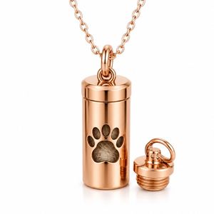 Custom Pet Memorial Jewelry Pendant Necklace with Heart <b>Memory</b> Locket for Dog Cat Ashes Hair Keepsake - Product Image 2