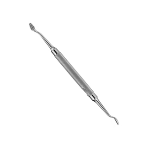 Lima dental de doble punta de 180 mm, instrumento quirúrgico de acero inoxidable con dientes de 5 mm y 8 mm para cirugía oral - Product Image 1