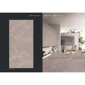 Dalles en céramique de grande taille 1200x2400mm, blanc Statuario, pour comptoirs de luxe et revêtements de sol intérieurs, dalles en pierre frittée - Product Image 5