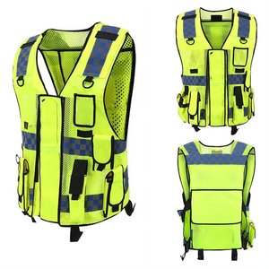Gilet de sécurité haute visibilité unisexe AIRO INDUSTRIES, réfléchissant, polyester/coton, uniforme de sécurité, veste de travail pour l'hiver - Product Image 5