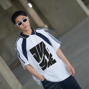 Fabricante de Ropa, Impresión Personalizada, Camisetas Extra Grandes con Hombros Caídos, Estilo Hip Hop, Unisex, Secado Rápido, Tela 100% Algodón - Product Image 1