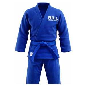 Kimono de judo de qualité supérieure - 100% coton, uniforme d'arts martiaux avec ceinture pour adultes, extensible, séchage rapide et durable, léger - Product Image 2
