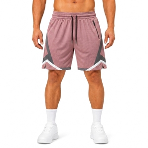 Shorts de sport en mesh pour hommes, personnalisés, séchage rapide, respirants, pour la course à pied, le basketball, l'entraînement, fabricant OEM ODM - Product Image 1