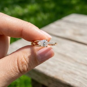 Designer 925 Sterling Silver Moissanite Ring Brilliant Cut Prong Setting Hip Hop Style Sparkling Elegant Fashion Jewelry Gift - Product Image 3