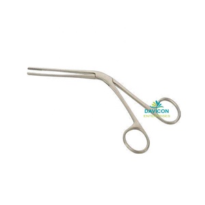 Pinzas de Micro oreja de alta calidad, instrumento quirúrgico de 4mm con revestimiento negro dentado - Product Image 5