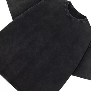 Camiseta Premium Personalizada con Lavado Ácido, Oversize, de Algodón Pesado 100%, Fabricante de Marca Privada, Estilo Holgado - Product Image 2