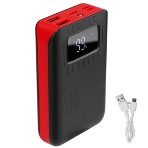 Portatile 1W MAh Power Bank Dual USB tipo C Micro USB interfacce di ricarica batteria esterna caricabatterie Display LCD torcia - Product Image 2