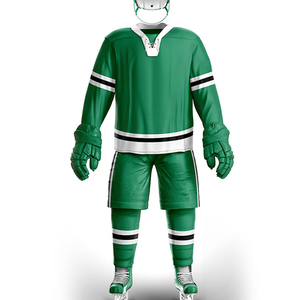 Custom Ice Hockey Uniform Sublimated Hockey Jersey and Pants Set Team Wear Professional Hockey Kit Wholesale - Product Image 5