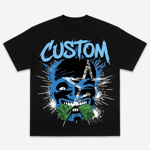 Camiseta con estampado gráfico personalizado, moderna, 100% algodón, estilo vintage, manga corta, lavada con ácido, para uso cómodo unisex. - Product Image 1