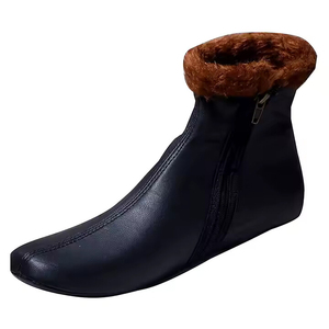 Custom Made Thin Lightweight <b>Waterproof</b> Anti Bacterial Breathable Slip Quick Dry Customized Easy Leather <b>Socks</b> Men - Product Image 2