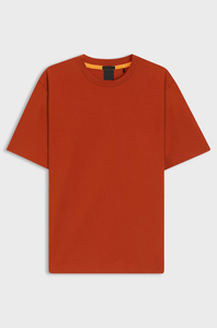 Camiseta Premium para Hombre Marfa, Color Naranja, Corte Holgado, Manga Corta, Tejido de Punto, 100% Algodón, Transpirable y Ecológica - Product Image 5