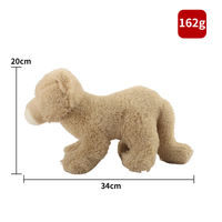 Peluche Panthère de la Floride, jouet en peluche doux pour l'éducation de la faune et les cadeaux pour enfants, rembourré de coton PP