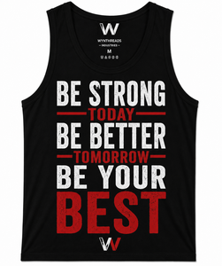 Débardeur de qualité supérieure, impression personnalisée sur le devant, 100% coton polyester, tissu à séchage rapide, vêtements de sport pour hommes et femmes - Product Image 4