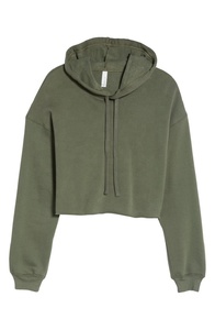 Sweat à capuche pour femme Geo Brothers Co en molleton de coton et élasthanne avec motif imprimé en relief, écologique, respirant, doublé, style décontracté - Product Image 6