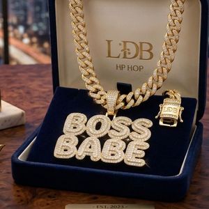 Cuban Link Necklace Gold Plated Custom Ladies Non Tarnish Hip Hop - Product Image 4