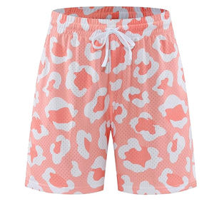 Pantalones Cortos Deportivos de Malla de Poliéster de Alta Calidad con Logotipo Personalizado, Color Verano, para Hombre, Estilo Jogger, Entrepierna de 5 Pulgadas, Resistentes al Viento, con Cordón Ajustable y Cintura Media - Product Image 6