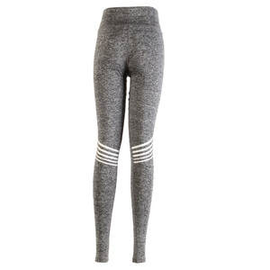 Leggings de yoga sans couture pour femme, taille haute, effet push-up, longueur cheville, en Spandex/Nylon, écologiques, pour la gym et le sport - Product Image 3