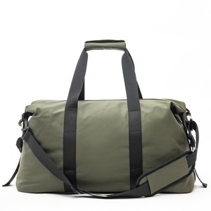 Bolsa de viaje de cuero verde GRS, bolsa de lona informal, bolso de hombro moderno, adecuado para viajes y deportes. - Product Image 4