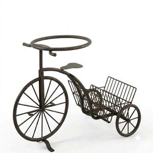 Wrought Iron Traditional Antique Magazine <b>Rack</b> Glass Top End Table Metal Book Holder <b>for</b> Living Room Furniture - Product Image 1