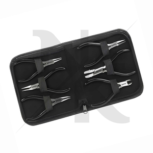 Hot Selling Jewelers <b>Pliers</b> <b>Set</b> 06 Piece Jewelry Making Tools Chain, Flat, Round, Side Cutter, Bend Chain Nose Jewelry Tools - Product Image 2
