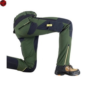 Pantalon de randonnée convertible en softshell, avec poches zippées, taille ajustée, en toile thermique, polyester, imperméable, en laine mérinos - Product Image 2