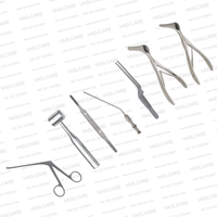 Ensemble d'instruments chirurgicaux manuels de rhinoplastie de 57 pièces en acier inoxydable allemand, comprenant des Cottle, Fomon, Joseph, Killian, des spéculums nasaux et des ostéotomes