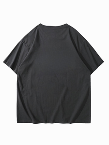 T-shirts en jersey 100 % coton de haute qualité pour hommes, couleur unie, design vierge, logo avant disponible, coton pakistanais doux et uni - Product Image 2