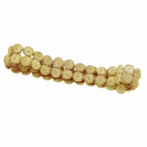 Ceinture de taille en or plaqué 14K 18K 24K avec pièces de monnaie, style moyen-oriental, marocain, pour danse du ventre, ethnique, de mariage - Vente en gros - Product Image 4