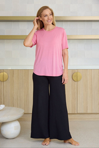 Camiseta de Algodón Personalizada para Mujer, Cuello Redondo Informal, Básica, Manga Corta, Corte Regular - Product Image 3