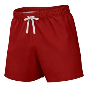 Shorts de course pour hommes à marque privée, respirants, écologiques, style vintage, décontractés, séchage rapide, légers, pour la gym, l'entraînement, avec cordon de serrage - Product Image 4