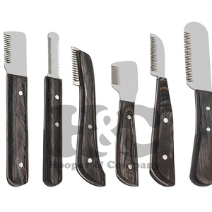 Ensemble de ciseaux de toilettage pour animaux de compagnie de luxe moderne, en acier inoxydable, écologique, de haute qualité - Product Image 4