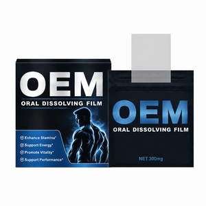 Película Oral de Energía Masculina OEM, Tiras Orales de Disolución Rápida, Paquete de Sobres para Apoyo Energético Masculino OEM ODM - Product Image 6