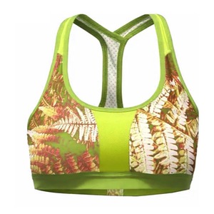 Sujetador deportivo para mujer al por mayor, top de fitness para correr y yoga, sujetador deportivo de alta sujeción con espalda cruzada y tiras, diseño de sublimación para mujer - Product Image 3