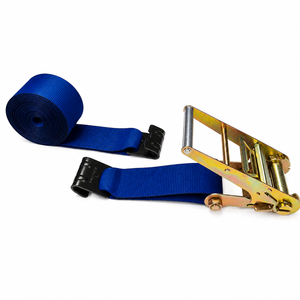 Trailer <b>Cargo</b> Securing Ratchet Tie Down Strap Polyester 100mm 10000kg High Strength for Load Control Custom OEM Service - Product Image 6