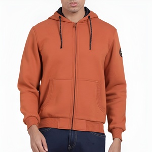 Sudaderas con capucha de alta calidad para hombre, extragrandes, con cremallera completa, de algodón y forro polar, estilo urbano, unisex, para invierno, venta al por mayor, OEM - Product Image 1