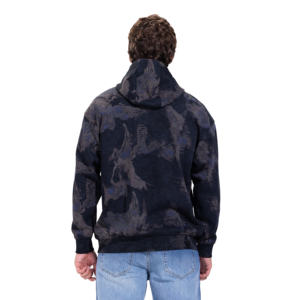 Sweat à capuche en molleton de coton épais pour l'hiver, imprimé par transfert thermique, couleur personnalisable, coupe classique, coupe-vent - Product Image 4