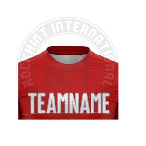 ชุดฟุตบอลสโมสรคุณภาพพรีเมียม เสื้อและกางเกงขาสั้น ผ้าซับเหงื่อ สำหรับนักเตะ - Product Image 4