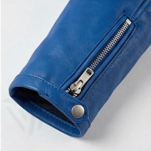 Blouson de moto en cuir de vachette premium, équipement de protection pour motard, vêtement de tourisme, vêtement de sécurité, couleur personnalisable - Product Image 6