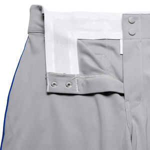 Trendy Baseball <b>Knickers</b> Side Piped Anti Bacterial Breathable Button Closure Sublimation Solid Durable Plus Size Baseball Pants - Product Image 5
