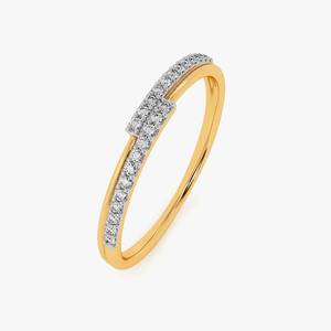 Gold Plated 925 <b>Silver</b> Luxury Emerald Cut Prong Set Moissanite <b>Eternity</b> Band <b>Ring</b> for Women's Wedding - Product Image 2
