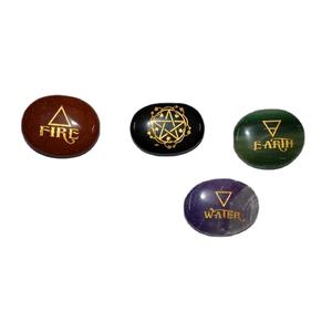 Achetez un ensemble d'éléments Reiki ovales personnalisés et tendance en ligne - Product Image 1