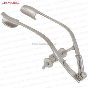 Espéculo Oftalmológico LIKAMED Lancaster, Hojas Sólidas de 16 mm, Acero Inoxidable Alemán, Manual con Tornillo Ajustable - Product Image 2